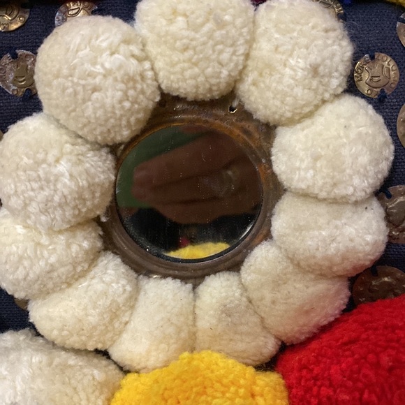 Figure tuk tuk leather handle bag gently used - Picture 2 of 5